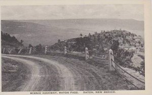 New Mexico Raton Scenic Highway Raton Pass Albertype