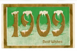 Greeting - New Year  1909