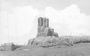 New Mexico Church Ruins Pueblo C-1910 RPPC Photo Postcard 22-6046