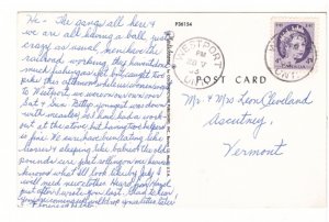 Greetings From Westport, Ontario Vintage 1963 Chrome Multiview Postcard