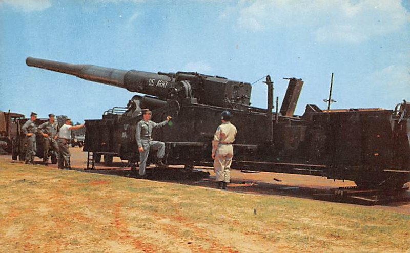 280 MM â€“ atomic Canon Fort Bragg, Fayetteville, North Carolina, USA