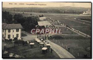 Old Postcard Horse Riding Equestrian Vichy General view of & # 39hippodrome