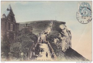 Escalier De La Falaise, LE TREPORT (Seine Maritime), France, 1900-1910s