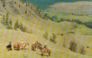 Canada Horseback Riders From Quilchena Hotel British Columbia