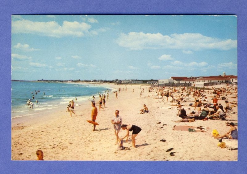 North Falmouth, Massachusetts/MA Postcard, Famous Old Silver Beach, Cape Cod