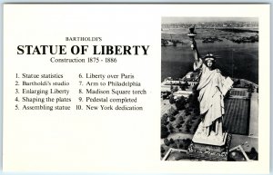 1985 New York Statue of Liberty Postcard Series List Chrome PC Bill Roddy A332