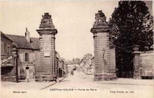 CPA CRÉPY-en-VALOIS - Porte de Paris (291000)