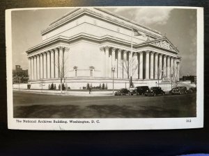 Vintage Postcard 1950's National Archives Building Washington DC