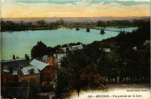 CPA Ancenis Vue générale sur la Loire pont (984600)