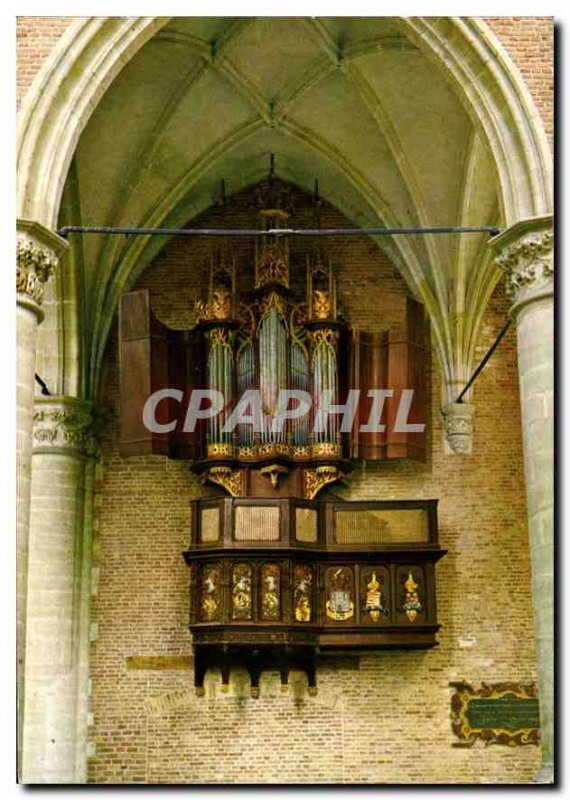 Postcard Modern Grote Kerk Alkmaar Kleine Orgel