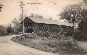 VINTAGE POSTCARD OLD COVERED BRIDGE SERIES #4060