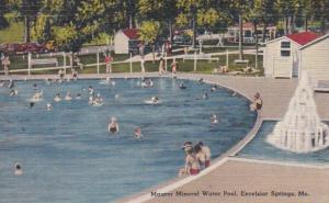 Missouri Excelsior Springs Maurer Mineral Water Pool