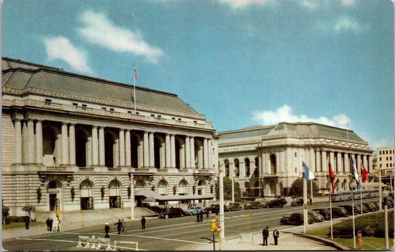 San Francisco Opera House United Nations Postcard 76 Union Oil VTG UNP Vintage 