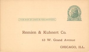 Advertising Post Card Remien & Kuhnert Co Chicago, IL, USA Unused