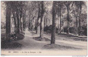 BREST, Finistere, France, 1900-1910's; Le Bois De Boulogne