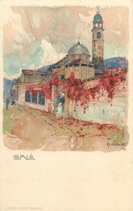 Salo by M. Wielandt Velten artistic chromo Litho postcard 