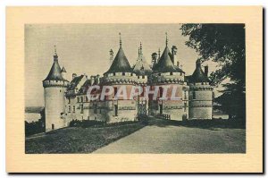 Old Postcard Chateau de Chaumont Set Cote Sud View