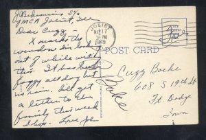 JOLIET ILLINOIS DOWNTOWN YMCA BUILDING VINTAGE POSTCARD