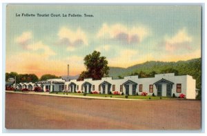 c1950's La Follette Tourist Court La Follette Tennessee TN Vintage Postcard