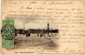 CPA PARIS 8e - Place de la Concorde (77381)