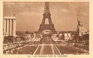 Postcard 1397 Paris France Exposition Eiffel Tower 23-10135