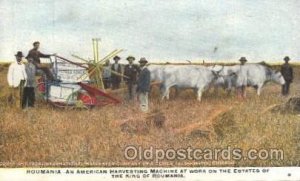 Roumania Farming, Farm, Farmer  1919 