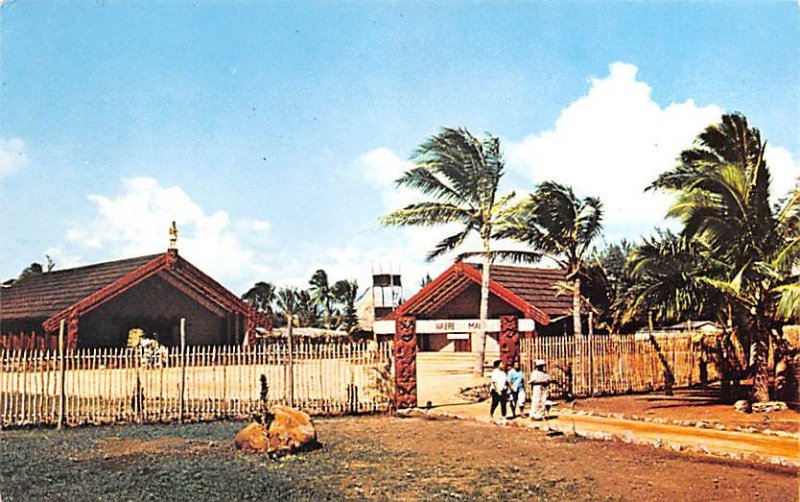 Maori Village Polynesian Cultural Center Tahiti Unused 