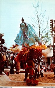 New York World's Fair Africa Pavilion The Ivory Coast Group The Zahouli ...