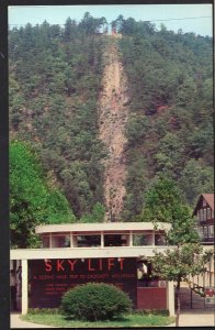 Tennessee GATLINBURG The Sky Lift on top of Crockett Mountain - Chrome