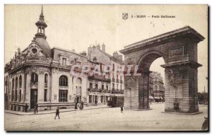 Old Postcard Dijon Porte Guillaume