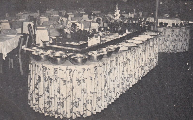 HOT SPRINGS , Arkansas , 1930s ; Smorgasbord Restaurant