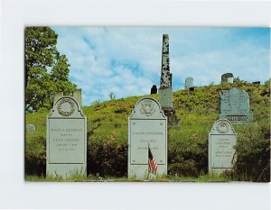 Postcard President Calvin Coolidge's Grave, Plymouth, Vermont