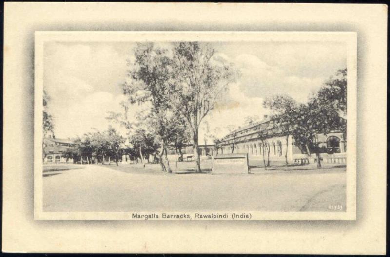 pakistan, RAWALPINDI, Margalia Barracks (1910s)