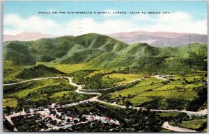 1948 Jalaca On Pan-American Highway Laredo Texas To Mexico City Posted Postcard