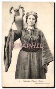 Old Postcard Nancy La Passion Martha