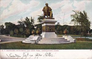 P T Barnums Monument Sea Side Park Bridgeport Connecticut 1906