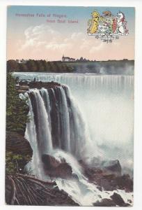 Canada Niagara Falls Lot of 3 Postcards American and Horseshoe Falls Winter