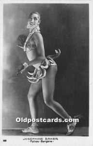 Folies Bergere Josephine Baker Black Entertainer Unused 