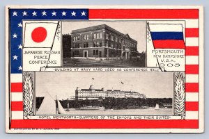 JH4/ Portsmouth New Hampshire Postcard c1910 Japan Russia Peace Conf. 79