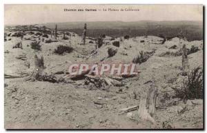 Old Postcard Craonne The Chemin des Dames California Plateau Army