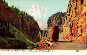 Yellowstone National Park Golden Gate East Entrance