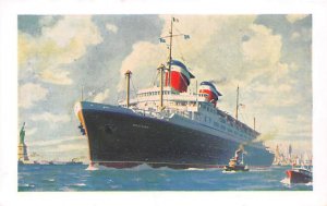 SS America United States Line Unused 