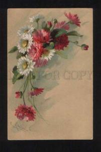 3052355 Bouquet of Wild Flowers by C. KLEIN vintage Color PC