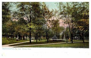 Postcard MILITARY SCENE Indianapolis Indiana IN AP7502