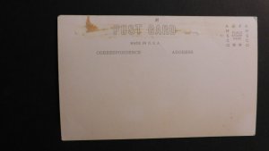 Mint USA Postcard US Army 3rd Platoon 34th Infantry Training Battalion SC RPPC