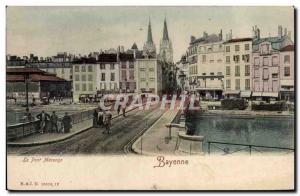 Bayonne Old Postcard The Marengo bridge