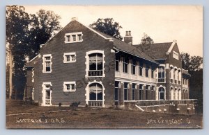 J87/ Mt Vernon Ohio RPPC Postcard c1910 Sanitarium Cottage I  #1995