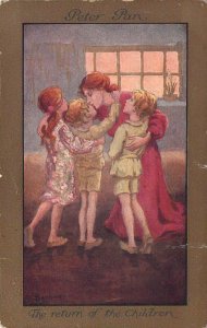 c.'14, Literature,  Theatre, Peter Pan,The return of the Children, Old Post Card