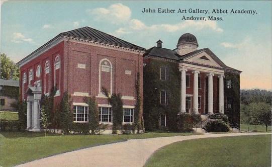 Massachusetts Andover John Esther Art Gallery Abbot Academy