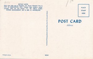 Skyway Motel on Queen Elizabeth Way - Burlington, Ontario, Canada - Roadside